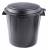 Divers Poubelle 80 litres noire a couvercle verrouillable