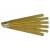 Metrologie Mesure pliante 1 m 5 branches Aluminium Classe III BGT