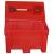 Produit d'hygiène Bac Coffre - 200 Litres - L 980 x l 500 x h 690 mm - Rouge Avec Pelle BGT