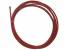 MIG/MAG Gaine guide fil 1.0-1.2mm 4.5m rouge Trafimet