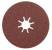 Abrasif Disque fibre 180x22mm GR80 Corindon Cibo