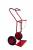 Flamme Diable a bouteilles chantier 250kg roues pneumatiques FIMM