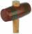 Outillage a main Maillet Mob Dynachoc Dia 60 mm lamelle Fretté forme tonneau Mob - Mondelain