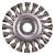 Abrasif Brosse circulaire 125 x 13 x 28 x 22.23 Inox fil 0.5 Rhodius