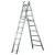 Manutention Echelle transformable 2X8 echelon 3,32M/4,72M ULTRA PRO