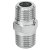 Raccord et accessoire Mamelon double conique M/M 3/8