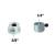 Metrologie Adaptateur Pivotant 1/4'' - 5/8'' Metrica