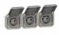 Aspirateur Industriel Prise de courant 3x2P+T horizontale Plexo composable gris LEGRAND
