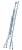 Echelle - Escabeau Echelle HR PLATINIUM 300 AGRIP 3X18 ht repliée 4.75m ht deploye 11.24m TUBESCA COMABI