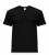 Vetement Tee-shirt col rond 170gr 100% coton pré-rétréci NOIR