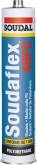 Colle et Etanchéité Mastic colle PU Soudaflex 45FC noir (cartouche 300ml) Soudal