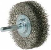 Finition Brosse cylindrique sur tige fil inox 60x18 fil 0.3mm Cibo