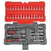 Outillage a main Coffret de douilles et accessoires 1/4 KS TOOLS
