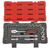 Outillage a main Coffret de douilles et accessoires ULTIMATE® 1/2'', 24 pièces KS TOOLS