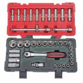 Outillage a main Coffret de douilles et accessoires ULTIMATE® 1/2'', 39 pièces 8 a 34mm KS TOOLS