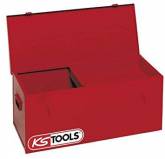 Outillage a main Coffre de chantier avec plateau- 670 x 350 x H350 KS TOOLS