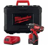 Perceuse Visseuse M12 BD 202C - 2 Vitesses 30 Nm 2 Batteries Milwaukee