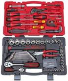 Outillage a main Coffret douilles et accessoires 1/4-1/2 KS TOOLS