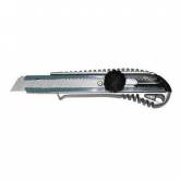 Outillage a main Cutter métal bi-matière lame 18mm Blocage molette autolock guide lame inox BGT