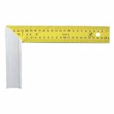 Outillage a main Équerre aluminium lame jaune 250 x 150mm BGT