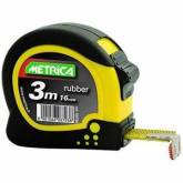 Metrologie Metre ruban Rubber Touch 3Mx16+crochet revetu caoutchouc Metrica