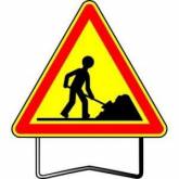 Signalisation Panneau AK5 T1 700 Travaux Taliaplast