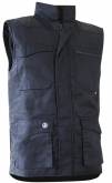 Gilet bodywarmer Fusion sans manche noir LMA