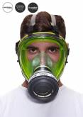 Voie respiratoire Masque complet silicone cl3 visiere anti-buee et anti-rayures BLS5400