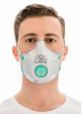 Voie respiratoire Masque coque FFP3 R D joint partiel BLS 030 C (U/Boite 10)