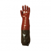 Gant PVC rouge enduit 65cm Actifresh T8.5/9 acide BGT