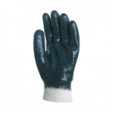 Gants nitrile bleu dos enduit standard T10 (10u) BGT