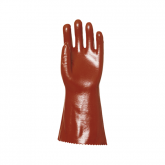 Gants PVC rouge enduit 35 cm Actifresh T10 BGT