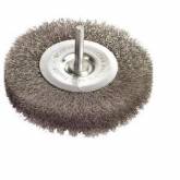 Finition Brosse circulaire acier 0.2mm Ø25mm ep 5mm queue 6mm SIT