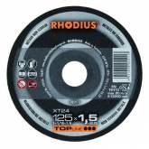 Tronçonnage Disque a tronconner KSM 125x3,0x22,23 Alphaline (U/Boite de 25) Rhodius