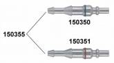 Flamme Paire embouts ISO ox+gaz tuyau Ø10-6mm Le Lorrain