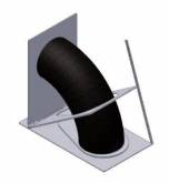Outillage soudeur Outil de marquage pliable pour tuyaux et joints 100-219mm 8kg BGT