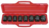Outillage a main Coffret de douilles a chocs 3/4'', 8 pcs 26 a 38 mm KS TOOLS
