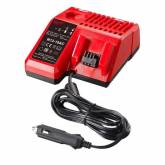 Meuleuse Chargeur multitension prise allume cigare 12V Milwaukee
