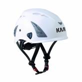 Anti-chute OBSOLETE voir WHE00104-201 Casque monteur Plasma AQ Blanc, réglage facile par molette, jugulaire, 390 gr KASK