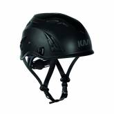 Anti-chute OBSOLETE VOIR WHE00104-210 Casque monteur Plasma AQ Noir, réglage facile par molette, jugulaire, 390 gr EN 397 KASK