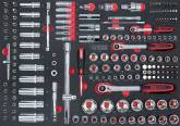 Outillage a main Module de douilles et accessoires 1/4'' - 3/8'' - 1/2'', 175 pièces KS TOOLS