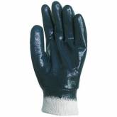 Gants nitrile bleu dos enduit, standard T08