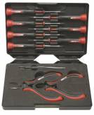 Outillage a main Coffret de pinces et tournevis électroniques KS TOOLS