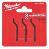 Outillage a main Lames d'alésage (par 3) Milwaukee