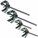 Outillage a main Lot de 4 serre-joints ecarteur (2x300mm-2x150mm) Stanley