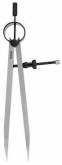 Outillage a main Compas Ressort a pointe 200 mm reglage rapide par bouton moleté Mob - Mondelain
