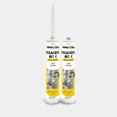 Colle et Etanchéité Mastic acrylique aeraulique FIXACRYL M1C 300ml gris KeraKoll