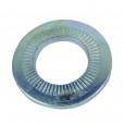 Visserie Fixation RONDELLE CONTACT MOYENNE 25511 D12 ZING S/CHROME 6 (Le cent/Boite 150)