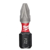 Outillage a main Embouts de vissage pour visseuse à choc Shockwave PZ2 x 25 mm - 2 pcs Milwaukee