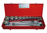 Outillage a main Coffret de douille 6 pans 3/4